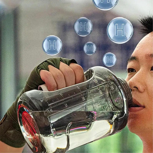 Random Color Hydrogen Water Bottle 1.5L Hydrogen Rich Portable Rich Hydrogen Water Generator V201-RHD1500GU8AU