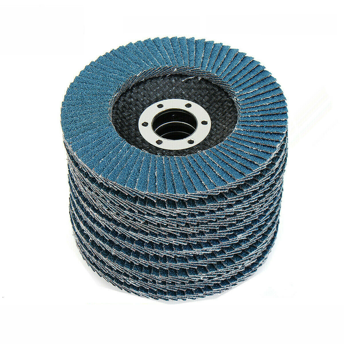 20PCS 5" 125MM Angle Grinder Flap Sanding Disc 60 Grit Grinding Wheel V201-ROND0060BU8AU