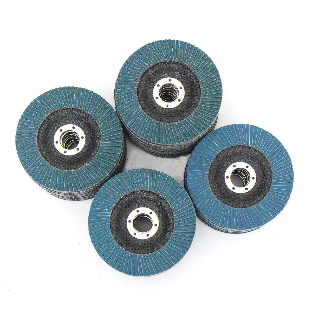 20PCS 5" 125MM Angle Grinder Flap Sanding Disc 60 Grit Grinding Wheel V201-ROND0060BU8AU