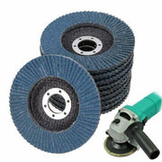 20PCS 5" 125MM Angle Grinder Flap Sanding Disc 60 Grit Grinding Wheel V201-ROND0060BU8AU