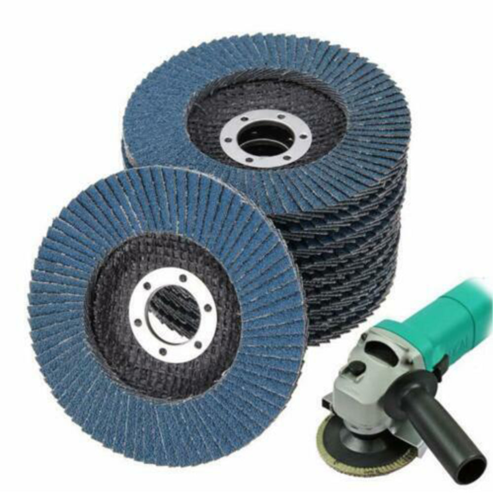 20 PCS 80 Grit Grinding Wheel 5'' 125MM Angle Grinder Flap Sanding Disc AU V201-ROND0080BU8AU