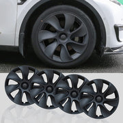 4PCS Wheel Cover Caps 19Inch ABS Black Rim Hubcap Hub Cap For Tesla Model Y V201-TSLY0019BL8AU