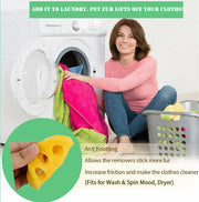 2 Pcs Pet Hair Remover Floating Fur Catcher Laundry Lint Dog CAT Washing Machine V201-W10739568