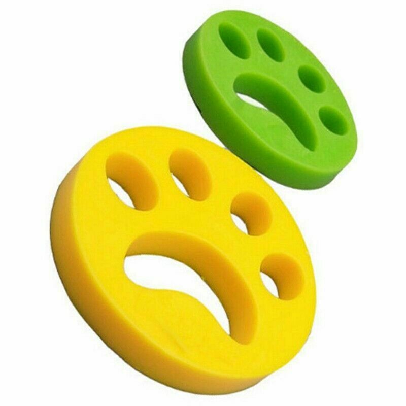 2 Pcs Pet Hair Remover Floating Fur Catcher Laundry Lint Dog CAT Washing Machine V201-W10739568