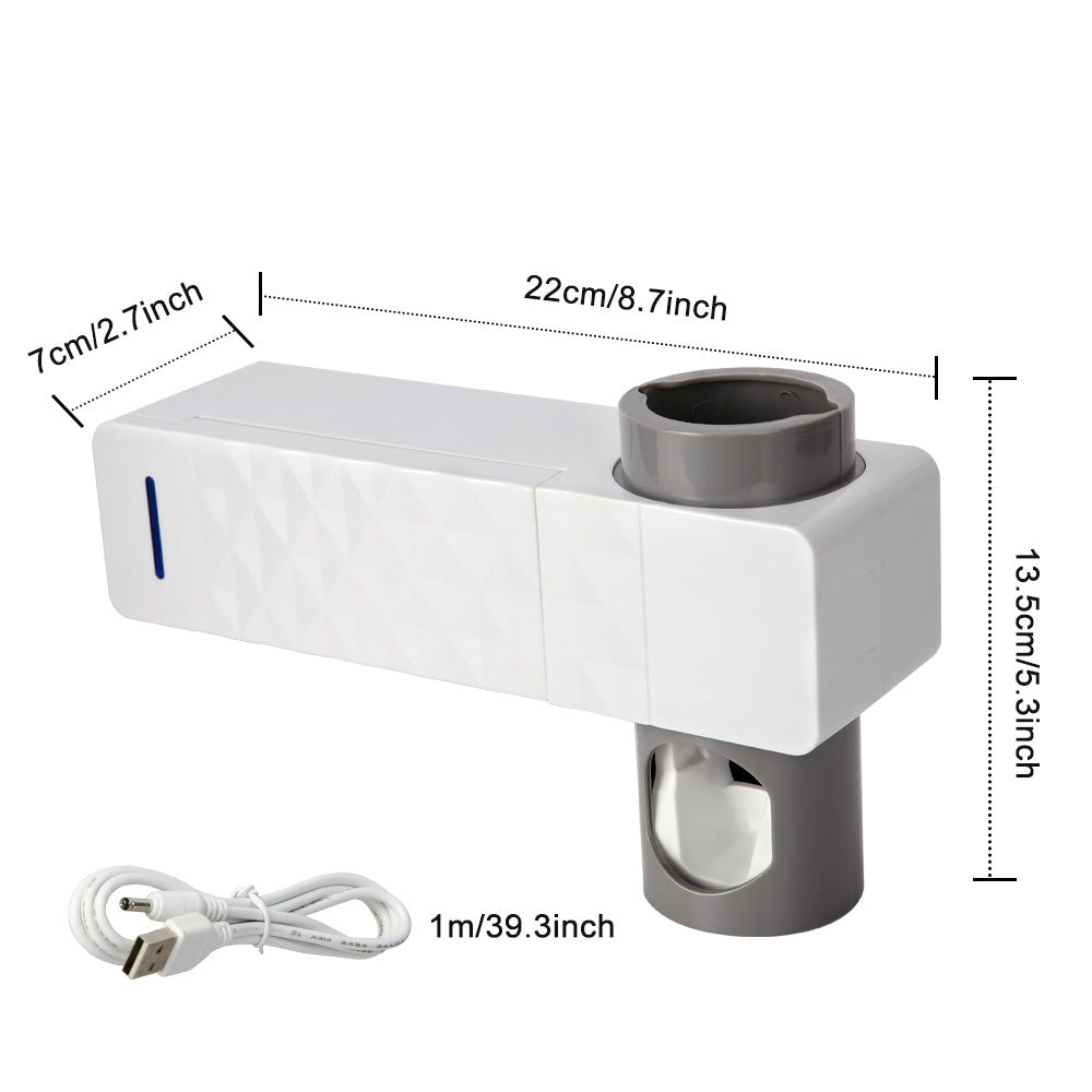 UV Lamp Sterilizer Toothbrush Holder Bathroom Automatic Toothpaste Health Clean V201-W10930499