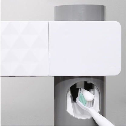 UV Lamp Sterilizer Toothbrush Holder Bathroom Automatic Toothpaste Health Clean V201-W10930499