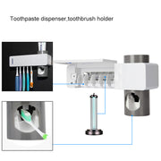 UV Lamp Sterilizer Toothbrush Holder Bathroom Automatic Toothpaste Health Clean V201-W10930499