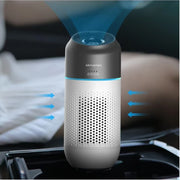 Car Air Purifier Air Freshener Portable Oxygen Bar Ozone Negative Ionizer Cleaner-White V201-W10958258