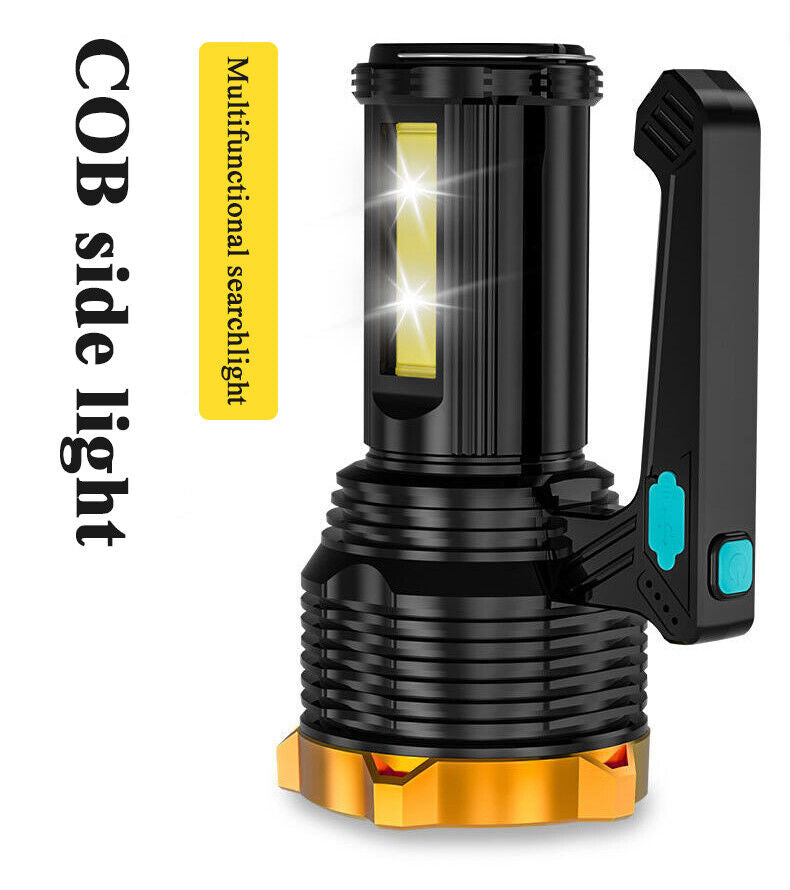 Most Powerful 1200lm LED Flashlight Super Bright Torch Lamp USB Rechargeable V201-W11598111