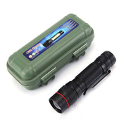 2x Mini Tactical Flashlight Small LED Torch 3 Mode Super Bright Light Clip Lamp V201-W11598118