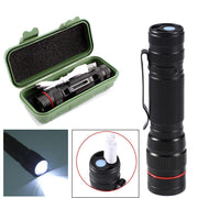 2x Mini Tactical Flashlight Small LED Torch 3 Mode Super Bright Light Clip Lamp V201-W11598118