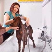 5 FT Handheld Shower Head Hose 1.5m Bathroom Stainless Steel Shower Water Tube V201-W11598241