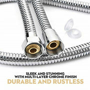3m Shower Head Hose Stainless Steel Bathroom Flexible Tube Replacement Pipe AU V201-W11598243