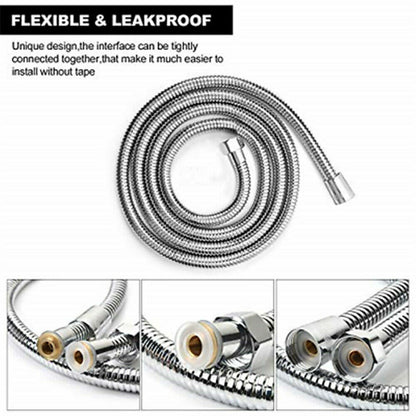 3m Shower Head Hose Stainless Steel Bathroom Flexible Tube Replacement Pipe AU V201-W11598243
