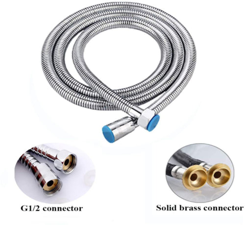 3m Shower Head Hose Stainless Steel Bathroom Flexible Tube Replacement Pipe AU V201-W11598243