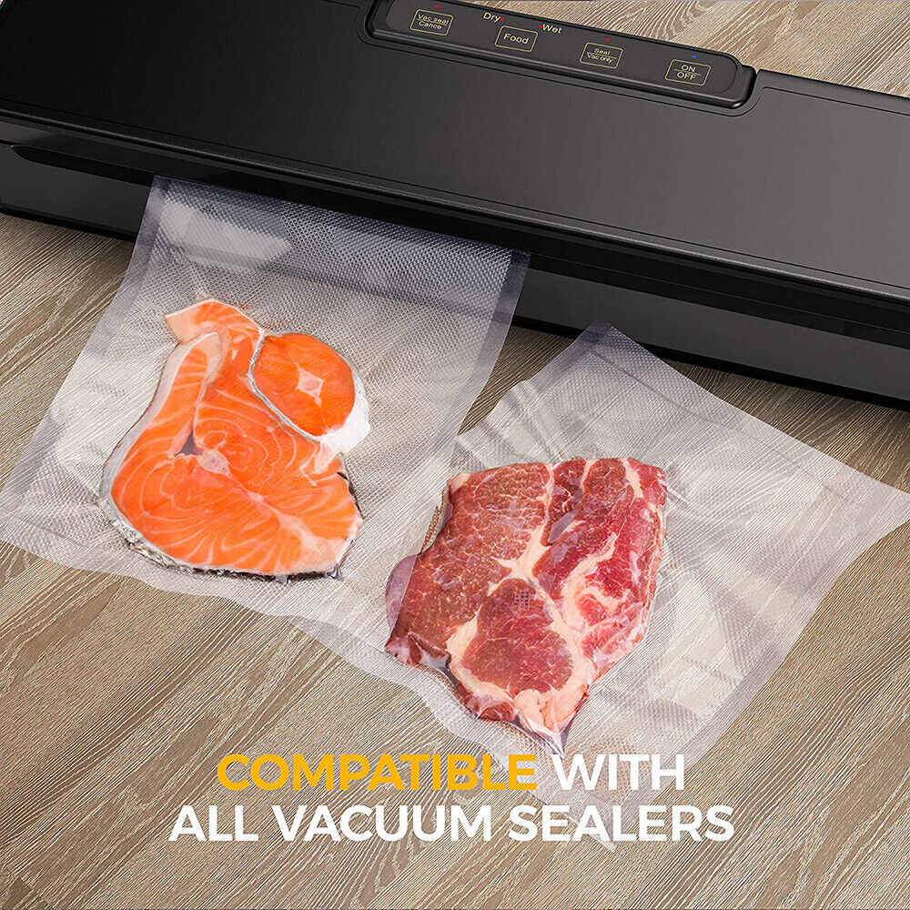 2ROLLS 20CM Vacuum Sealer Bags Rolls Vaccum Food Saver Storage Seal 6M V201-W11820285