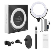 8"LED Ring Light Dimmable Lighting Kit Phone+Selfie 40cm Tripod Makeup Live Lamp V201-W11877752