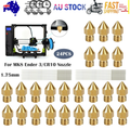 3D Printer 0.4mm Nozzle Throat & 0.4mm Extruder Brass Nozzle Printer Head Set V201-W11877755