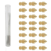 3D Printer 0.4mm Nozzle Throat & 0.4mm Extruder Brass Nozzle Printer Head Set V201-W11877755