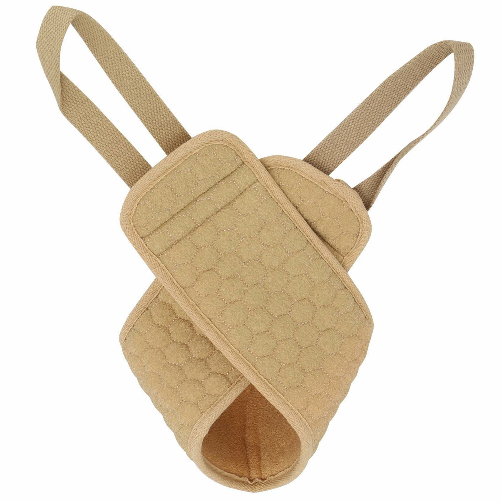 Exfoliating Back Scrubber Bath Shower Strap Loofah Spa Skin Body Sponge Brush AU V201-W11877784