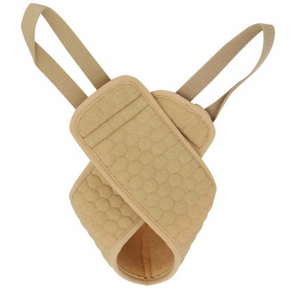 Exfoliating Back Scrubber Bath Shower Strap Loofah Spa Skin Body Sponge Brush AU V201-W11877784