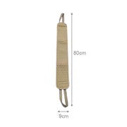 Exfoliating Back Scrubber Bath Shower Strap Loofah Spa Skin Body Sponge Brush AU V201-W11877784