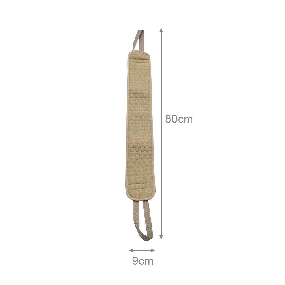 Exfoliating Back Scrubber Bath Shower Strap Loofah Spa Skin Body Sponge Brush AU V201-W11877784
