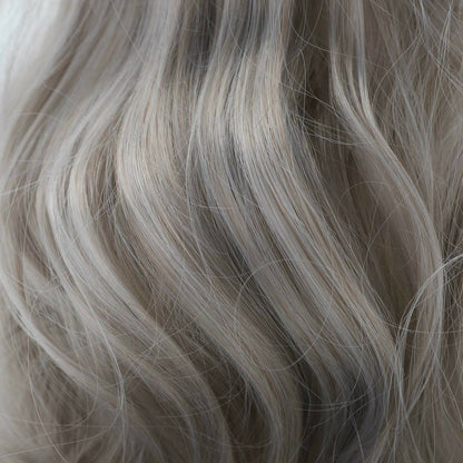 The new Brown Gold Blonde Long Wavy Wig Synthetic Curly Hair Cosplay Fashion V201-W11877791