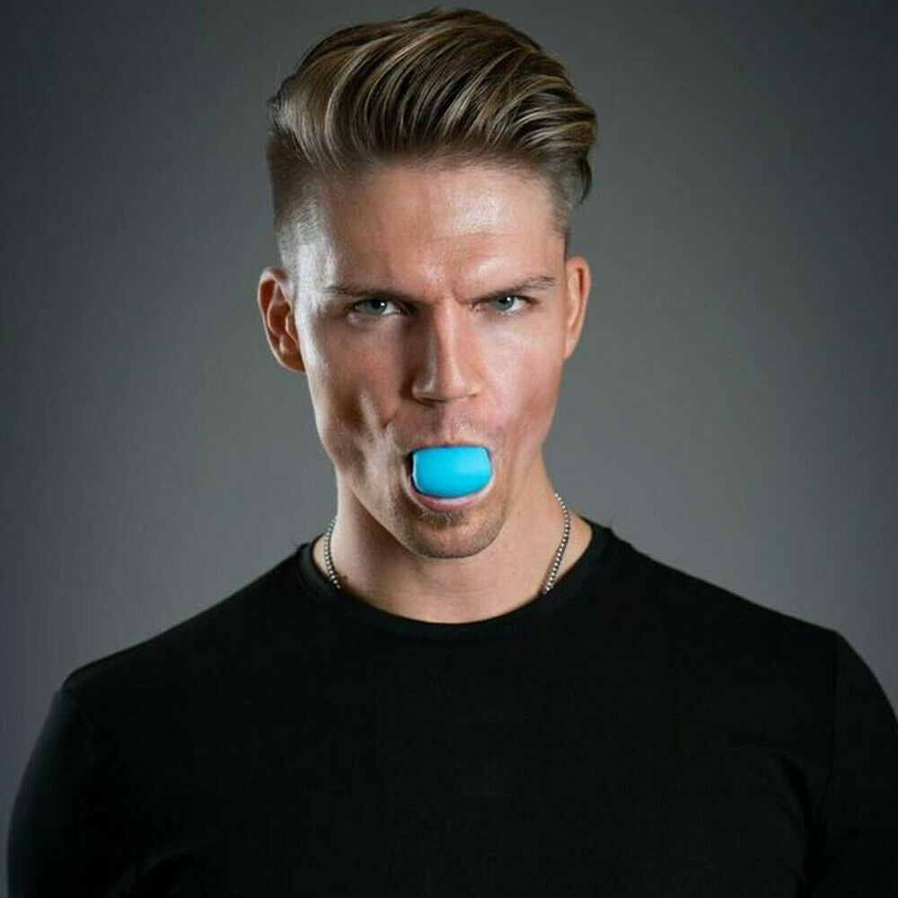 Facial exerciser exercise ballneck toner3-stage mandibular exerciser jaw trainer Blue V201-W11877793