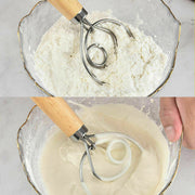 13 INCHES BAKING DOUGH STAINLESS STEEL LARGE WIRE WHISK MIXER BREAD COOKING TOOL V201-W12063003