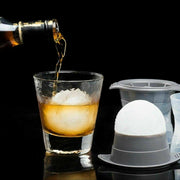 2pcs grey Silicone Ice Ball Mold Sphere Cube Maker Mould Jelly Whiskey Cocktail V201-W12063025