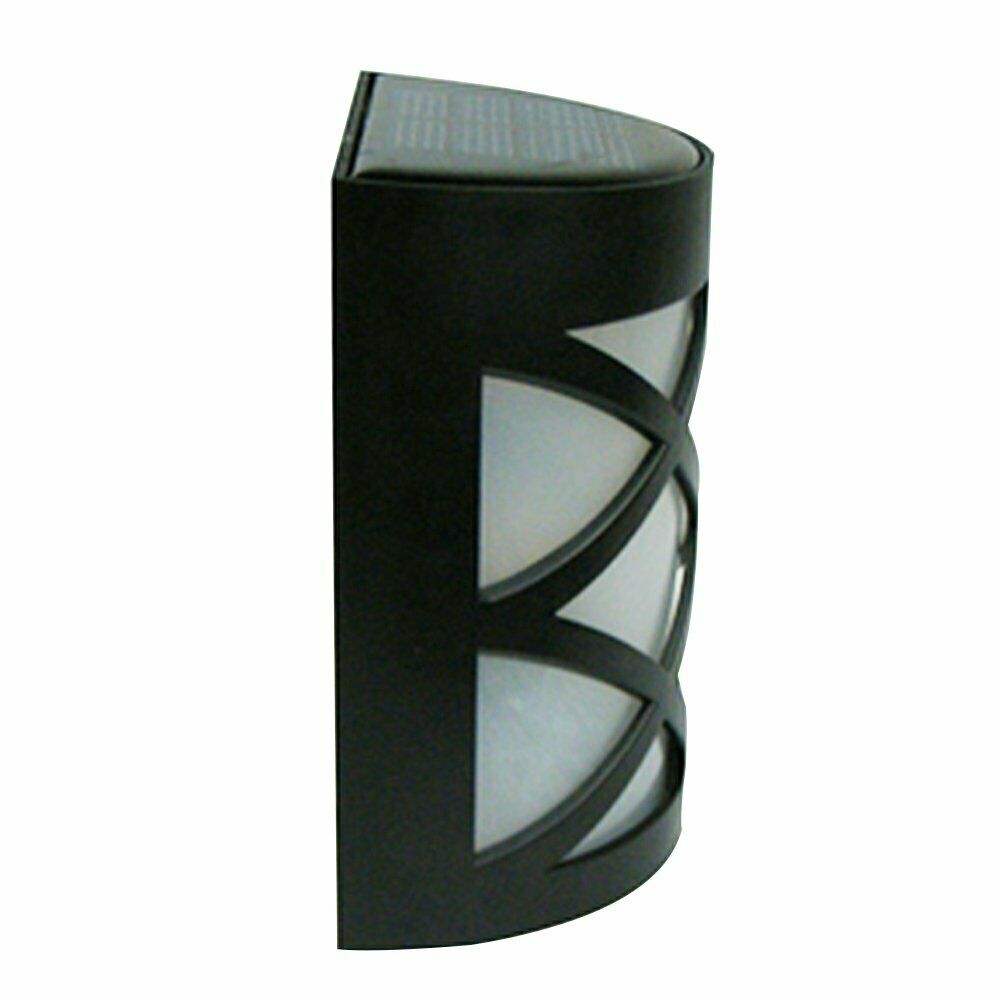 Outdoor Solar Wall Lights Door Garden Step Bright 6 LED Fence Light Path Lamp AU V201-W12063042