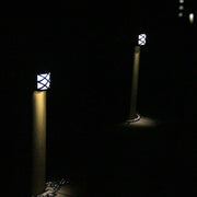 Outdoor Solar Wall Lights Door Garden Step Bright 6 LED Fence Light Path Lamp AU V201-W12063042