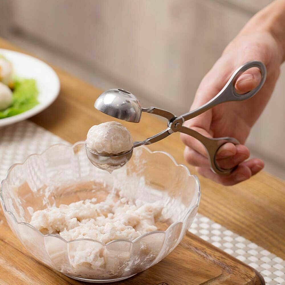 L Meatball Maker Spoon Kitchen Stick Utensil Baller Meat Stainless Steel AU V201-W12063048