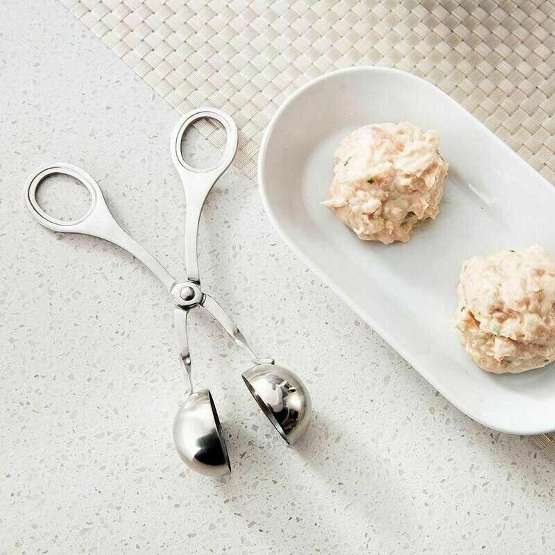 L Meatball Maker Spoon Kitchen Stick Utensil Baller Meat Stainless Steel AU V201-W12063048