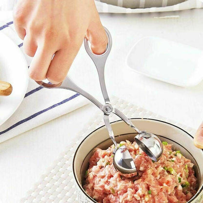 S Meatball Maker Spoon Kitchen Stick Utensil Baller Meat Stainless Steel AU V201-W12063049