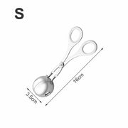 S Meatball Maker Spoon Kitchen Stick Utensil Baller Meat Stainless Steel AU V201-W12063049