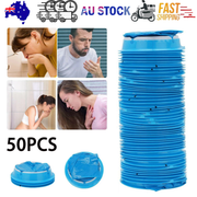 50 Sick Bags Vomit Bags Emesis Calibrated 1 Litre Infection Control Secure Tie V201-W12080412