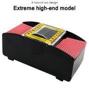 Automatic Card Shuffler Poker Cards Shuffling Machine Casino Playing Game 2 DECK V201-W12080466