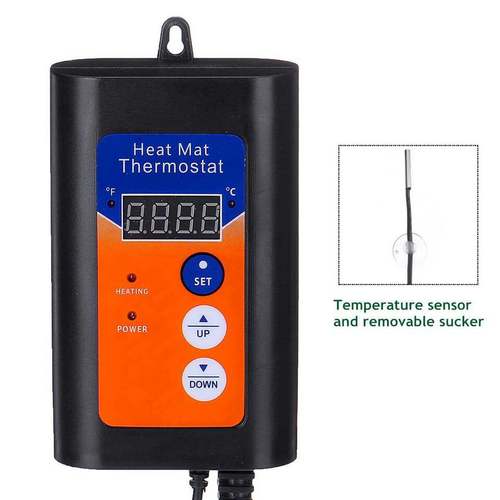 Thermostat Controller Seedling Heat Mat Heating Pad Plant Seed Start AU PLUG V201-W12080958