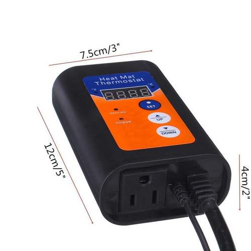 Thermostat Controller Seedling Heat Mat Heating Pad Plant Seed Start AU PLUG V201-W12080958
