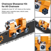 Easy Portable Chainsaw Sharpener Jigs Sharpening Tool Chain Saws Electric Saws V201-W12320184