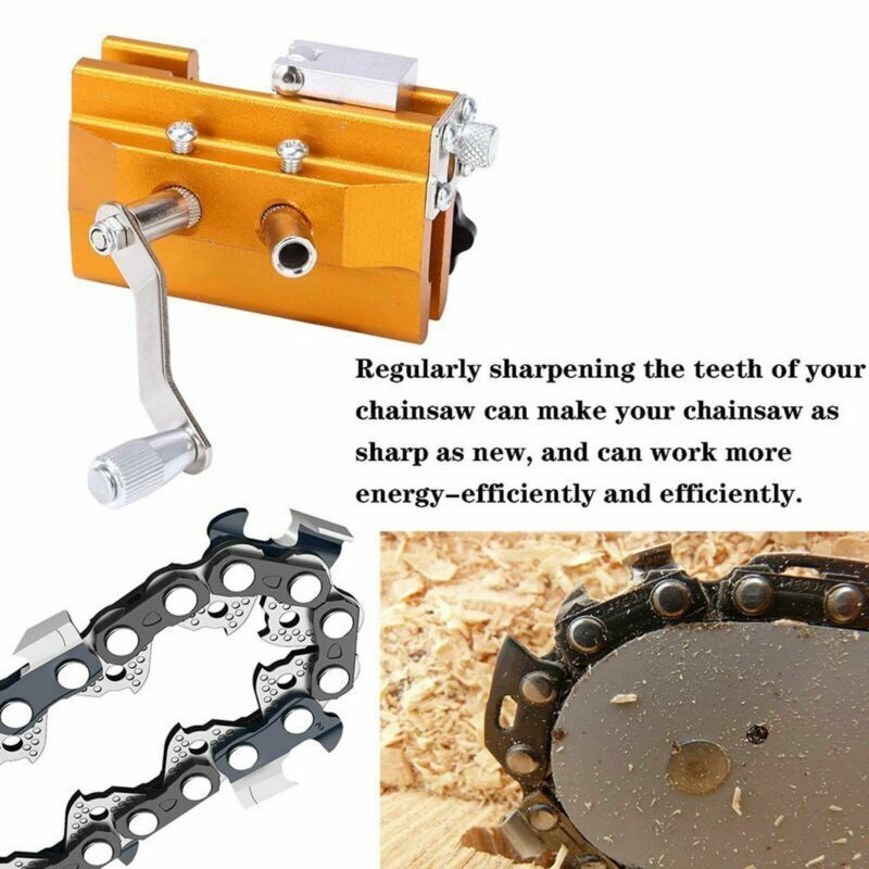Easy Portable Chainsaw Sharpener Jigs Sharpening Tool Chain Saws Electric Saws V201-W12320184