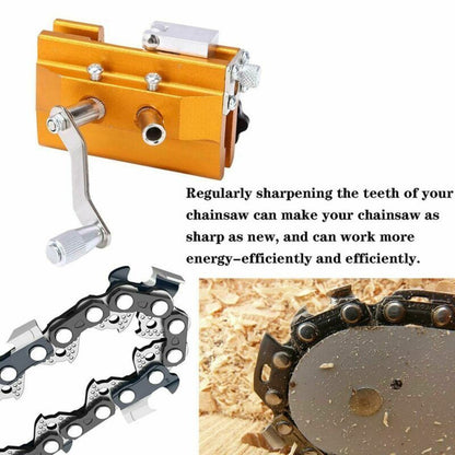 Easy Portable Chainsaw Sharpener Jigs Sharpening Tool Chain Saws Electric Saws V201-W12320184