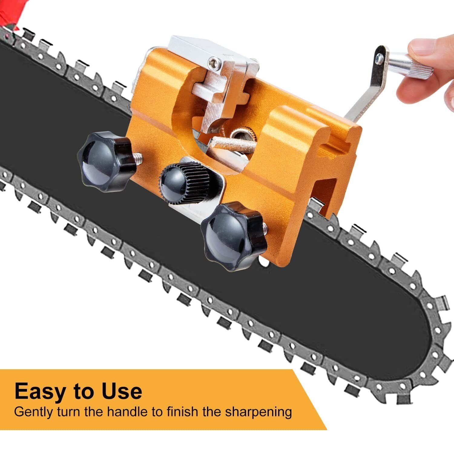 Easy Portable Chainsaw Sharpener Jigs Sharpening Tool Chain Saws Electric Saws V201-W12320184