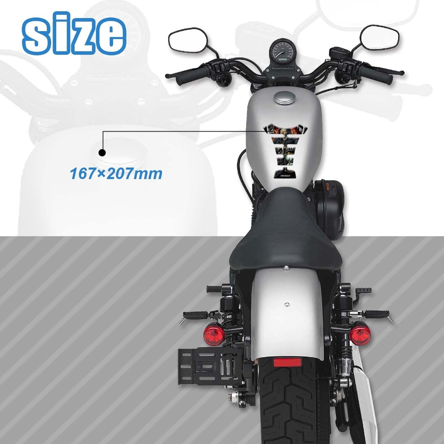 Tank Pad Fuel Tank Sticker Guard Motorcycle Decoration Fit For Kawasaki Z400 V201-W12360121