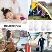 20Pairs Unisex White Disposable Slipper SPA Non-Slip Slippers Hotel Household V201-W12419465