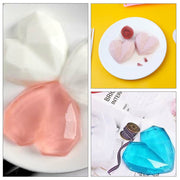 2PCS DIY 3D Fondant Mold Silicone Heart Shape Candy Cake Chocolate Mould Sugar Craft V201-W12420716