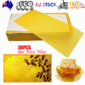 30Pcs Bee Hive Wax Honeycomb Bee Hives Beekeeping Equipment Frames Foundation V201-W12466388