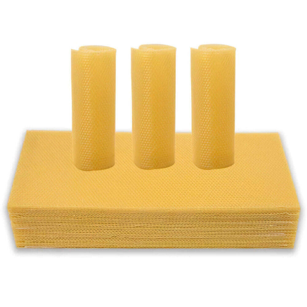 30Pcs Bee Hive Wax Honeycomb Bee Hives Beekeeping Equipment Frames Foundation V201-W12466388